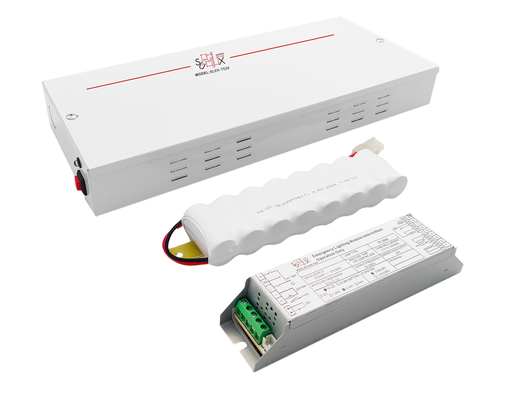外置式緊急後傋照明組件（供T5管使用）