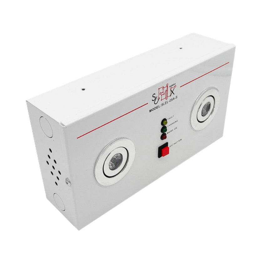 明裝式雙頭LED (2x1W)緊急照明燈