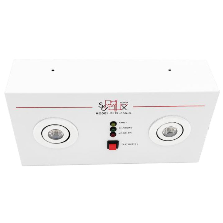 明裝式雙頭LED (2x1W)緊急照明燈