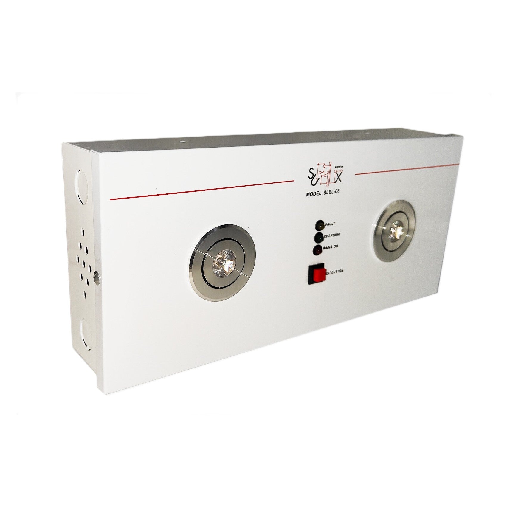 明裝雙頭LED (2x3W)緊急照明燈